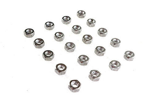 Colony Hex Nuts 1/4 inch-20 Chrome - 37-8110