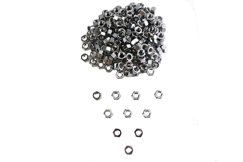V-Twin Chrome Hex Nuts 5/16 inch-24 - 37-8113T