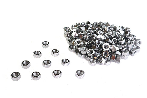 V-Twin Chrome Hex Nuts 5/16 inch-24 - 37-8113T