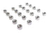Colony Chrome Hex Nuts 3/8 inch-16 - 37-8114