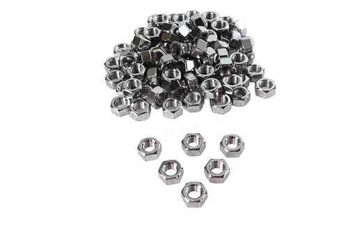V-Twin Chrome Hex Nuts 7/16 inch-20 - 37-8117T