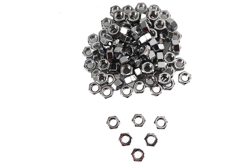 V-Twin Chrome Hex Nuts 7/16 inch-20 - 37-8117T
