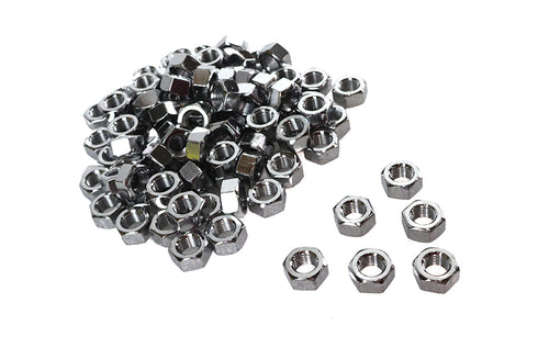 V-Twin Chrome Hex Nuts 7/16 inch-20 - 37-8117T