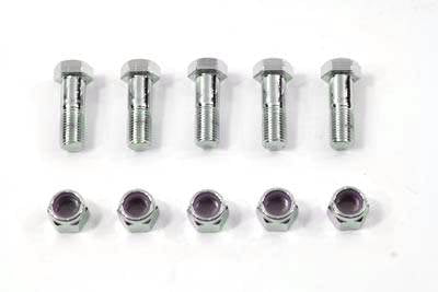 V-Twin Chrome Sprocket Bolt Set - 37-8131