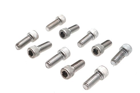Colony Allen Socket Cap Bolt Knurled Chrome 1/4 inch X 5/8 inch - 37-8300