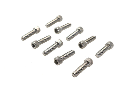 Colony Allen Socket Cap Bolt Knurled Chrome 1/4 inch X 7/8 inch - 37-8302