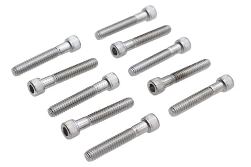 Colony Allen Socket Cap Bolt Knurled Chrome 1/4 inch X 1-1/2 inch - 37-8305