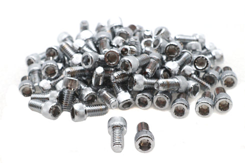 V-Twin Allen Socket Cap Bolt Knurled Chrome 5/16 inch X 5/8 inch - 37-8309T