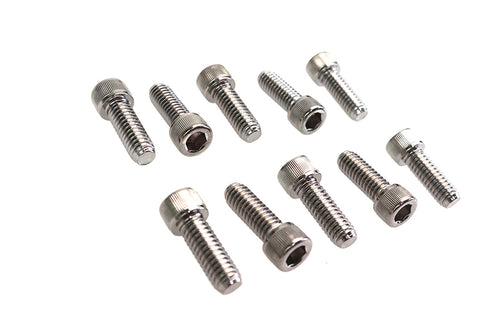 Colony Allen Socket Cap Bolt Knurled Chrome 5/16 inch X 7/8 inch - 37-8311