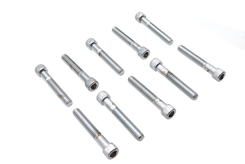 Colony Allen Socket Cap Bolt Knurled Chrome 5/16-18 inch X 2 inch - 37-8316