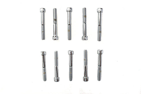 Colony Allen Socket Cap Bolt Knurled Chrome 5/16-18 inch X 2-1/4 in - 37-8317