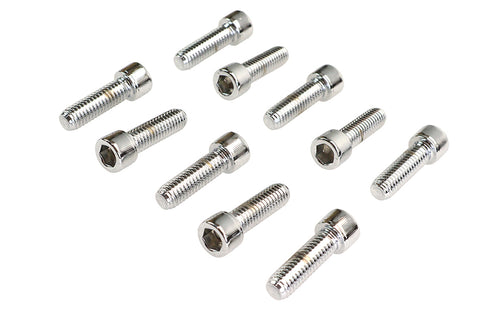 Colony Allen Socket Cap Bolt Knurled Chrome 3/8 inch X 1-1/4 inch - 37-8320