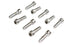 Colony Allen Socket Cap Bolt Knurled Chrome 3/8 inch X 1-1/4 inch - 37-8320