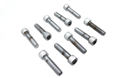 Colony Allen Socket Cap Bolt Knurled Chrome 3/8 inch X 1-1/2 inch - 37-8321