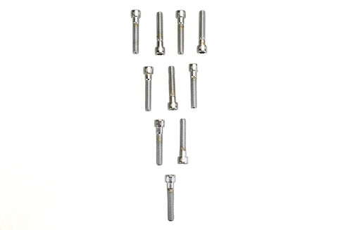 Colony Allen Socket Cap Bolt Knurled Chrome 3/8 inch X 2 inch - 37-8323