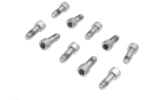 Colony Allen Socket Cap Bolt Knurled Chrome 1/4 inch x 5/8 inch - 37-8324