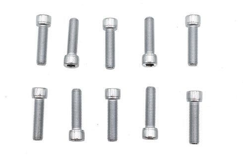 Colony Allen Socket Cap Bolt Knurled Chrome 1/4 inch X 1 inch - 37-8327