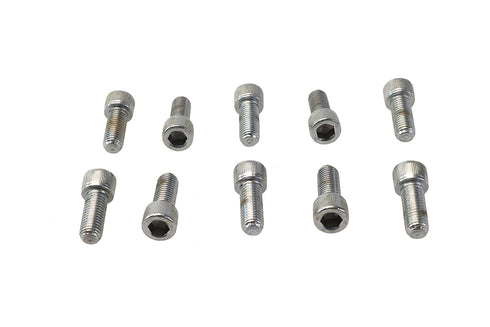 Colony Allen Socket Cap Bolt Knurled Chrome 5/16 inch X 3/4 inch - 37-8332