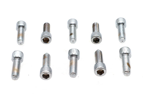 Colony Allen Socket Cap Bolt Knurled Chrome 5/16 inch X 7/8 inch - 37-8333