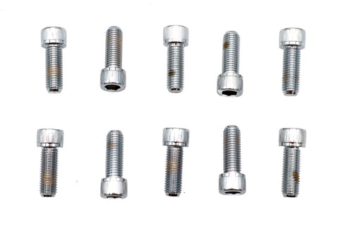 Colony Allen Socket Cap Bolt Knurled Chrome 5/16 inch X 7/8 inch - 37-8333