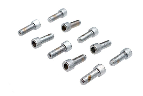 Colony Allen Socket Cap Bolt Knurled Chrome 5/16 inch X 7/8 inch - 37-8333