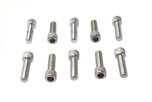 Colony Allen Socket Cap Bolt Knurled Chrome 5/16 inch X 1 inch - 37-8334