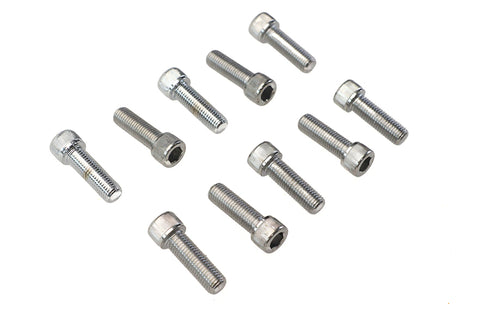 Colony Allen Socket Cap Bolt Knurled Chrome 5/16 inch X 1 inch - 37-8334