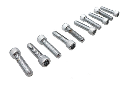 Colony Allen Socket Cap Bolt Knurled Chrome 3/8 inch X 1-1/2 inch - 37-8343