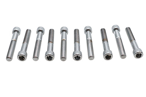 Colony Allen Socket Cap Bolt Knurled Chrome 3/8 inch X 2-1/2 inch - 37-8347