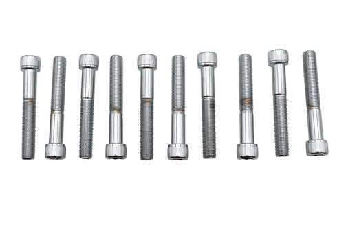 Colony Allen Socket Cap Bolt Knurled Chrome 3/8 inch X 2-1/2 inch - 37-8347