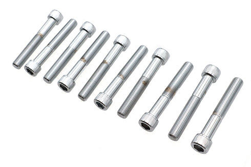 Colony Allen Socket Cap Bolt Knurled Chrome 3/8 inch X 2-1/2 inch - 37-8347