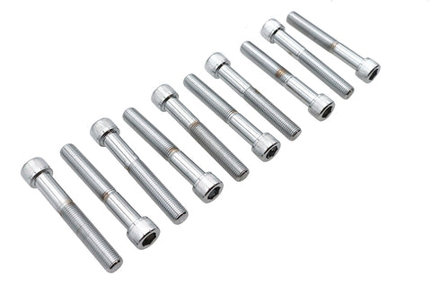 Colony Allen Socket Cap Bolt Knurled Chrome 3/8 inch X 2-1/2 inch - 37-8347