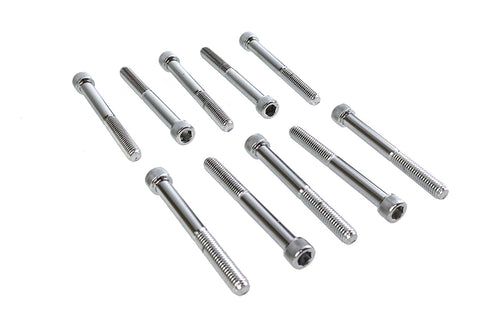 Gardner-Westcott Allen Socket Cap Bolt Knurled Chrome 3/8 inch X 3-1/2 inch - 37-8353