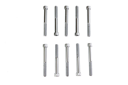 Gardner-Westcott Allen Socket Cap Bolt Knurled Chrome 3/8 inch X 3-1/2 inch - 37-8353