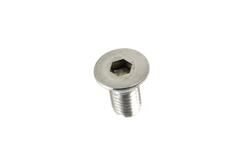 V-Twin Hex Flat Cap Bolt Stainless Steel 1/2 inch-13 - 37-8376