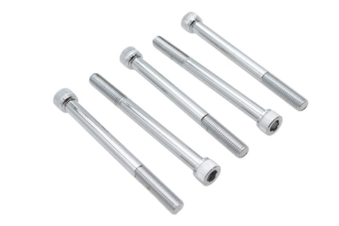 V-Twin Allen Socket Cap Bolt Chrome 5/16 inch x 3-1/2 inch - 37-8463T