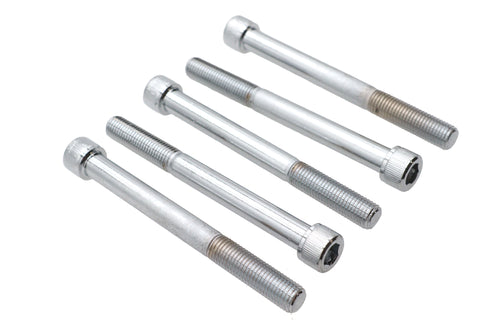 Gardner-Westcott Allen Socket Cap Bolt Knurled Chrome 5/16 inch x 3-1/4 inch - 37-8464