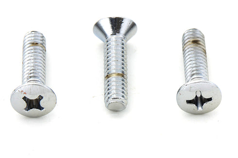 V-Twin Chrome Cover Screw Set - 37-8556