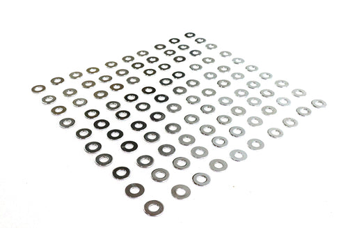 Gardner-Westcott Chrome Flat Washers 1/4 inch Inner Diameter - 37-8559