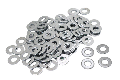V-Twin Chrome Flat Washers 5/16 inch Inner Diameter - 37-8560T