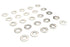 Gardner-Westcott Chrome Flat Washers 1/2 inch, Extra Thick - 37-8571