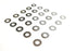 Gardner-Westcott Chrome Flat Washers 1/2 inch, Extra Thick - 37-8571