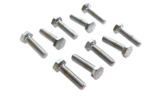 Colony Hex Cap Bolts Chrome 1/4 inch-28 X 1 inch - 37-8576