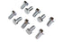 Colony Hex Cap Bolts Chrome 5/16 inch x 5/8 - 37-8582