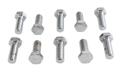 Colony Hex Cap Bolts Chrome 3/8 inch x 1 inch - 37-8592