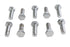 Colony Hex Cap Bolts Chrome 3/8 inch x 1 inch - 37-8592