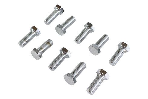 Colony Hex Cap Bolts Chrome 3/8 inch x 1 inch - 37-8592