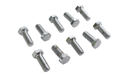 Colony Hex Cap Bolts Chrome 3/8 inch x 1 inch - 37-8592