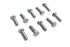 Colony Hex Cap Bolts Chrome 3/8 inch x 1 inch - 37-8592