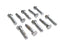 Colony Hex Cap Bolts Chrome 3/8 inch x 1-1/2 inch - 37-8594